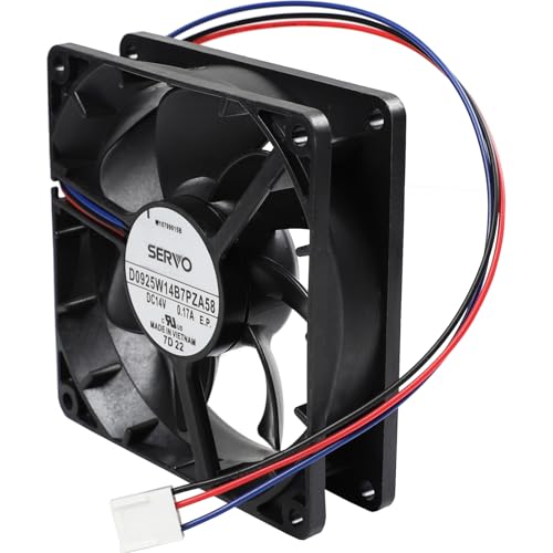 Ventilateur de refroidissement D0925W14B7PZA58 14V W10799015B IP55