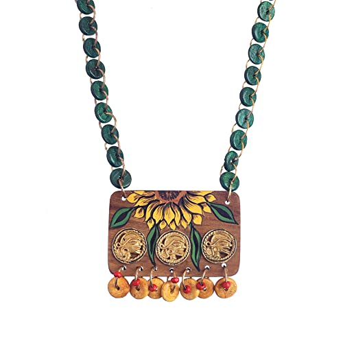 Image of AAKRITI ART CREATIONS Handcrafted Tribal Dhokra & Royal Brass Necklace Collection | Queen, Cleopatra & Heritage-Inspired Statement Jewelry | Artisan Ethnic Necklaces for Women