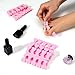 Piriuuo 12 Pcs Sponge Toe Separators for Pedicure, Soft Foam Toe Separators Comfortable Toe Separators for Women Flexible Toe Spacers for Pedicures Toe Dividers for Women Nail Art Pedicure Manicure