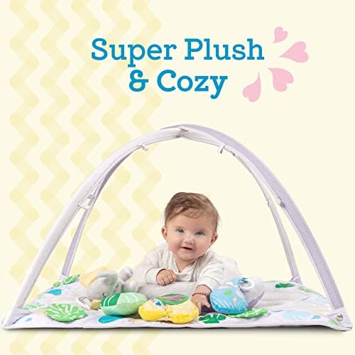 Milliard Baby Play Gym, Tummy Time Activity Play Mat, Great for Development and Learning, Plush and Padded, Suitable for Newborns +