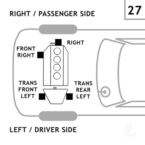 Anchor 2798 Torque Strut Mount #TOP5