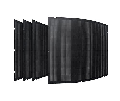 Terza immagine Engel PS0800F Kit Pannelli Solari Flessibili 800W Plug and Play Installazione Senza Attrezzi Impermeabile IP67 Controllo da App Ideale per Balcone o Camper
