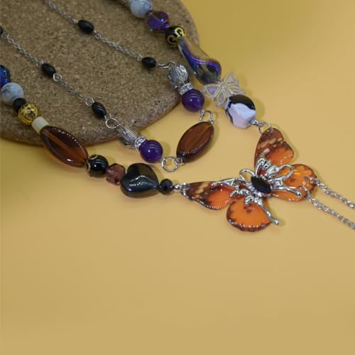 Mood Choker Health Wealth Love Healing Lucky Necklace Choker Trendy 2024 Necklace for Women, Men Maximalist Jewelry4