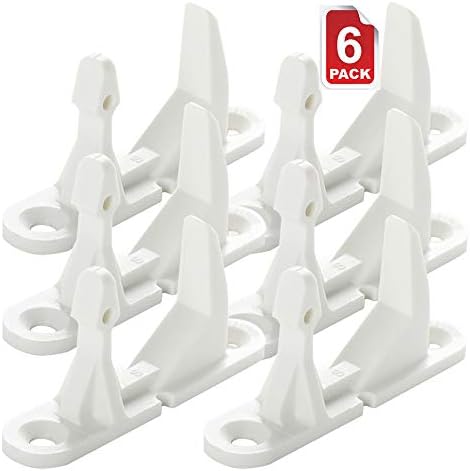 (6 Pack) Rayhoor 131763310 Washer Door Striker Replacement for Frigidaire Kenmore Washing Machine, Replaces AP3580441 1032664 131763300