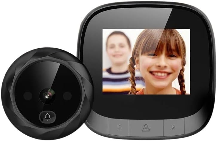 Digital Door Viewer LCD Screen Electronic Camera Recording IR Night Peephole Photo Smart