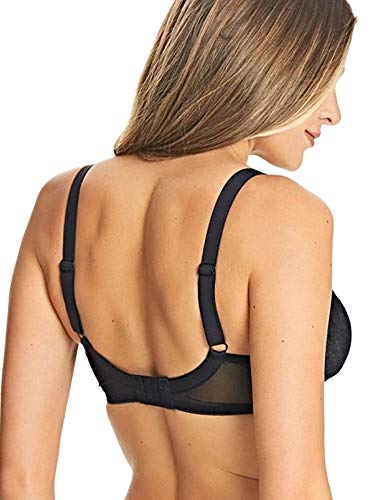 Freya Women's Fancies Underwire Balcony K Cup Bra, Black, 36H #TOP1