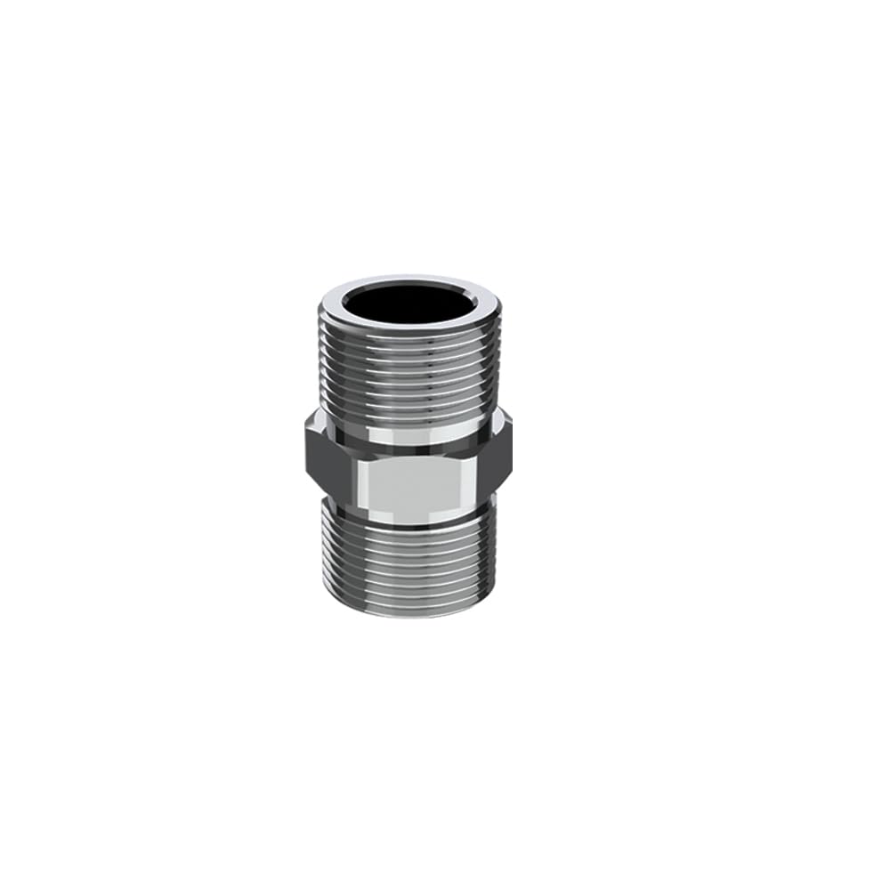 See full amazon price history chart for Viking Brass Hex Nipple Thread Size (1) and (2) 15mm (1/2″) - length 35mm with Chrome Plated Finish (pack of 3) for jointing Pipe Fitting Viking Brass Hex Nipple Thread Size (1) and (2) 15mm (1/2″) - length 35mm with Chrome Plated Finish (pack of 3) for jointing Pipe Fitting (B0BD4FHHWK) Amazon Price History, Amazon Price Tracker