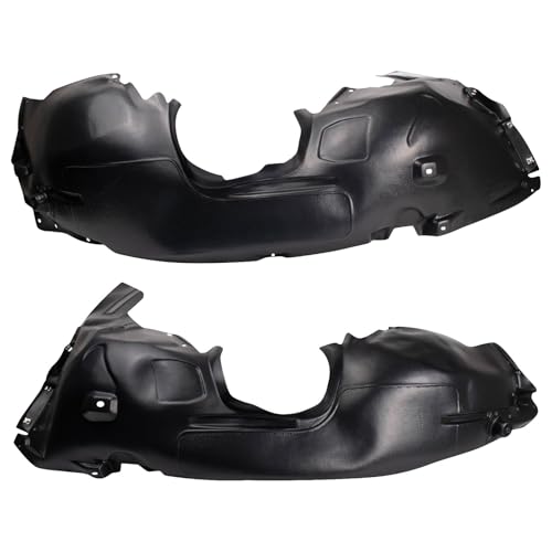 Image of TRQ Inner Fender Liner Set Compatible with 2014-2018 Ford Transit Connect FO1248167 FO1249167