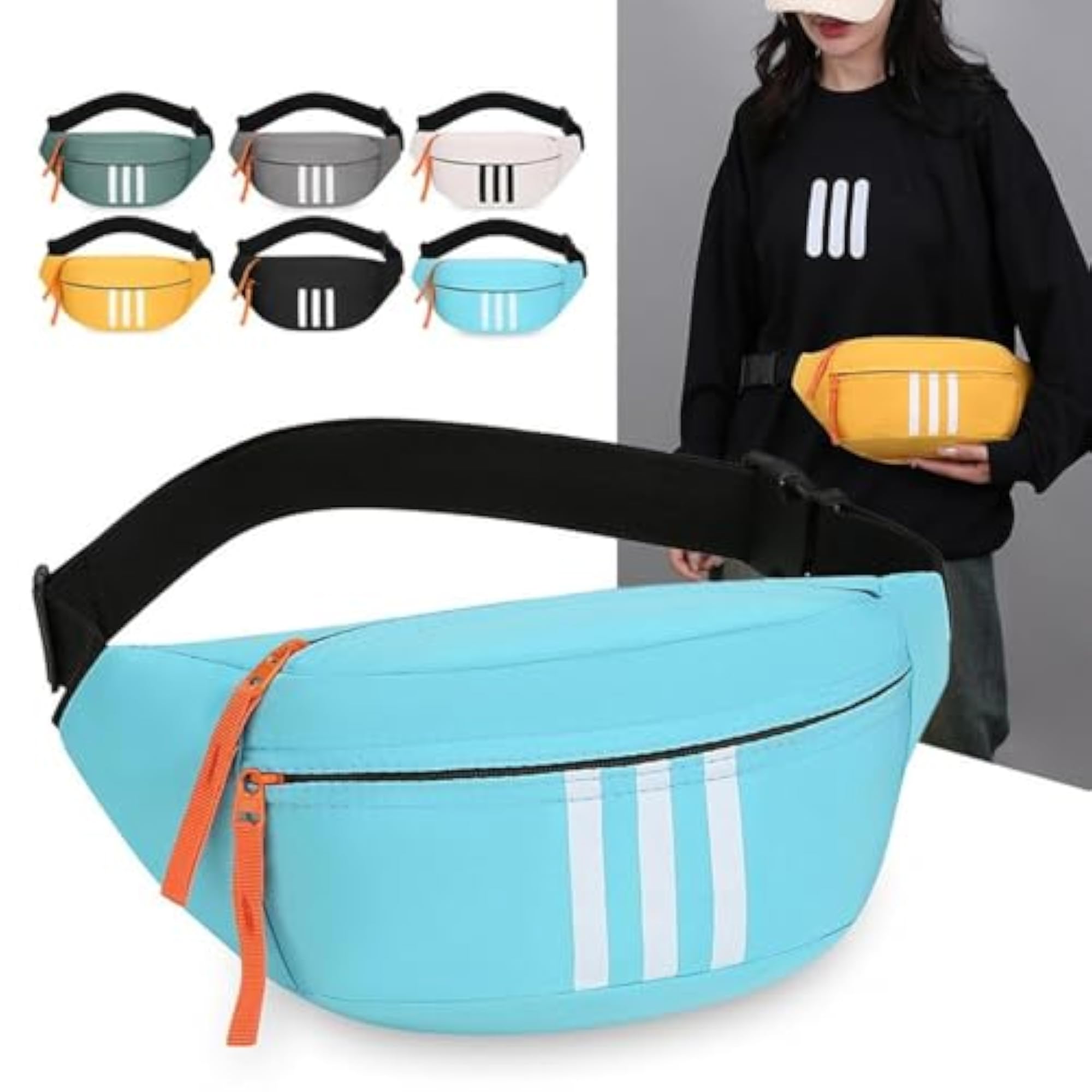 Casual Beige Crossbody Bag for Running and Leisure