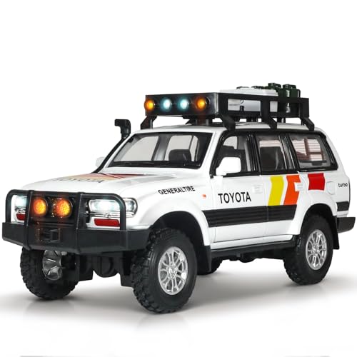 Coche de juguete Landcruiser LC80 a escala 1:24