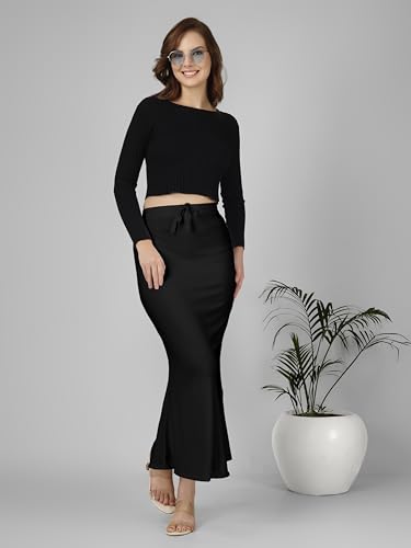 Image of Nexsus Stretchable Saree Shapewear | Petticoat for Women | Cotton Blended | Skirts for Women | Shape Wear Dress for Saree | Available in 80+ Colors and Plus Sizes