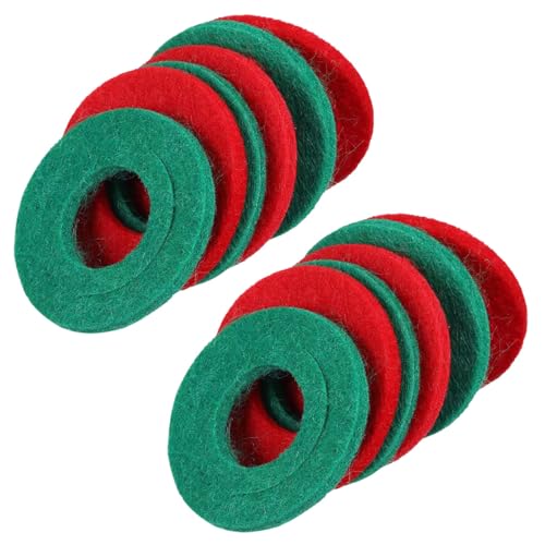 DUSCOKE 12PCS Battery Terminal Anti Corrosion Washers, 6 Red and 6 Green Battery Top & Side Terminal...