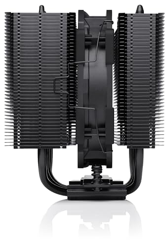 Image of Noctua NH-D12L chromax.Black, Low-Height Dual-Tower CPU Cooler (120mm, Black)