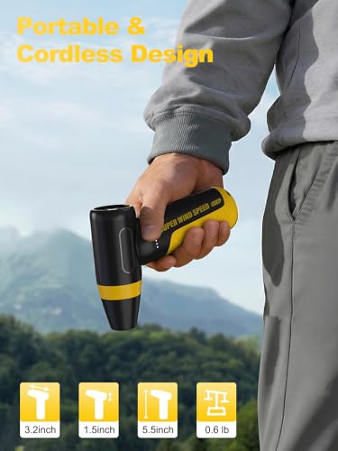Deebox Electric Compressed Air Duster and Blower 150000 RPM 3 Speeds - image 6