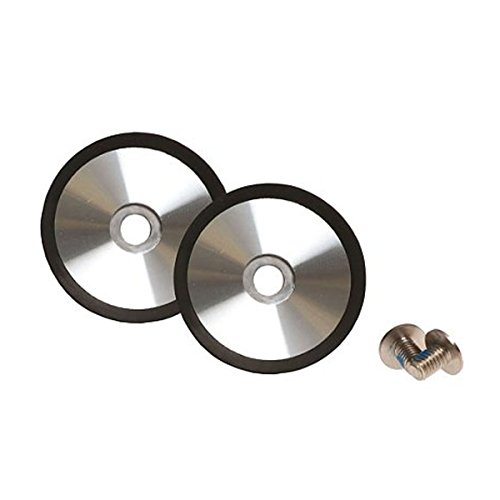 BELL Bullitt Shield Pod Discs Street Motorcycle Helmet Accessories - Bushed Silver/One Size