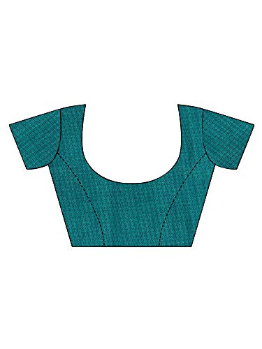 Image of AKHILAM Women's Cotton silk Woven Design Saree With Unstitched Blouse Piece(COTFLW09 Parent)