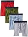 Hanes Boys' Ultimate Comfort Flex Fashion Dyed Boxer Brief, Assorted, Large