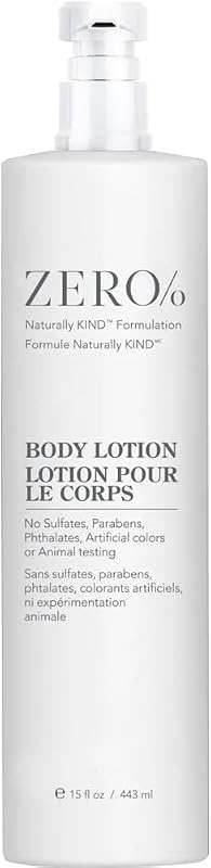 Loção corporal ZERO% by Gilchrist & Soames Naturally KIND, sem sulfatos, parabenos, ftalatos e corantes artificiais, 443 mL