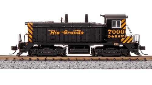 Broadway Limited 7491 EMD NW2, DRGW 7000, Black & Gold, Paragon4 Sound/DC/DCC, N Scale