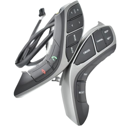 Boutons commande volant Hyundai i30 pour piloter l'audio et le bluetooth lors de vos trajets