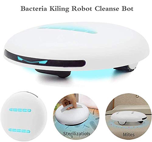 Mustbe Strong Smart Robot Anti Acariens Aspirateur, Stérilisant UV Auto Cleanse Bot Appareil pour La Maison Et Voyage