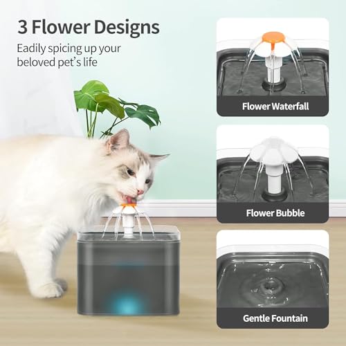 Fuente automática para agua de gato PANKERS 67oz miniatura 4