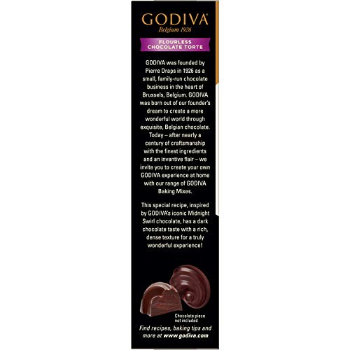 Godiva Baking Mix, Flourless Chocolate Torte, 5 Count - Thumbnail 4