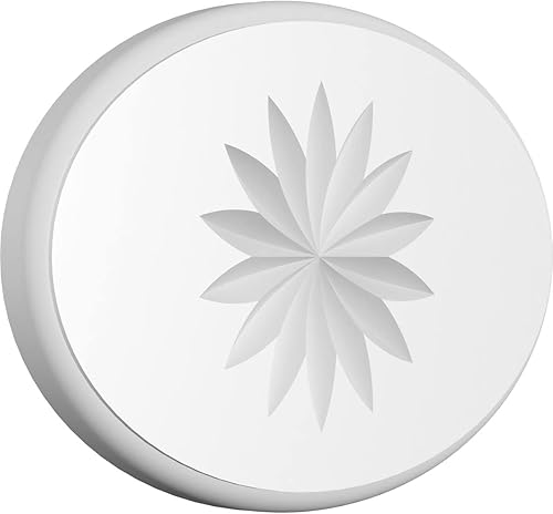 Miniatura 9 de Ekena Millwork ROSP040X028X075DAL11 Roseta estándar con borde redondeado, 4 pulgadas de ancho x 2 34 pulgadas de alto x 34 pulgadas, PVC