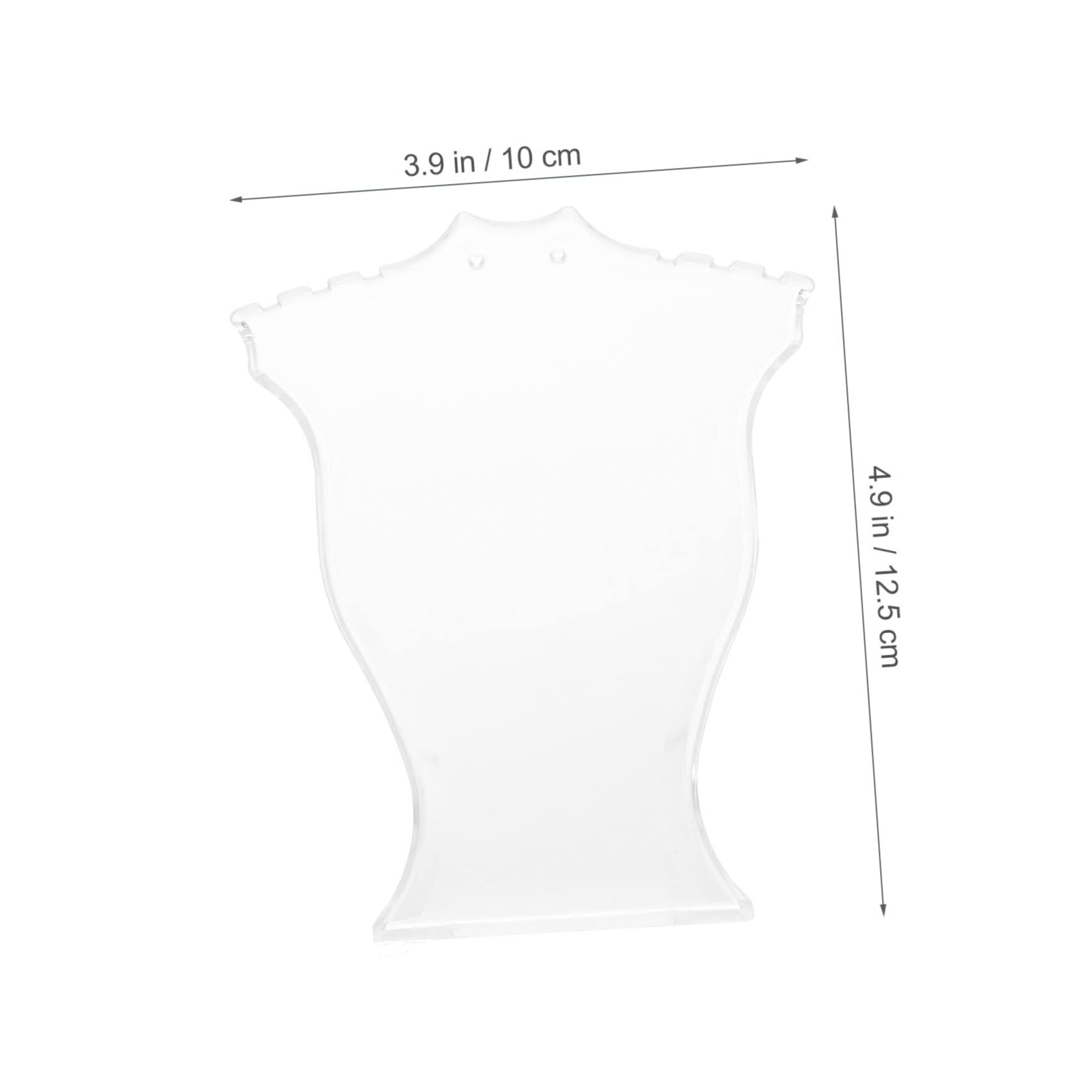 VALICLUD Jewelry Display Stand Necklace Holder Ornament Display Stand Earring Display Rack Jewelry Display Rack Earring Display Stand Decorative Earring Organizer Earring Storage Rack Abs