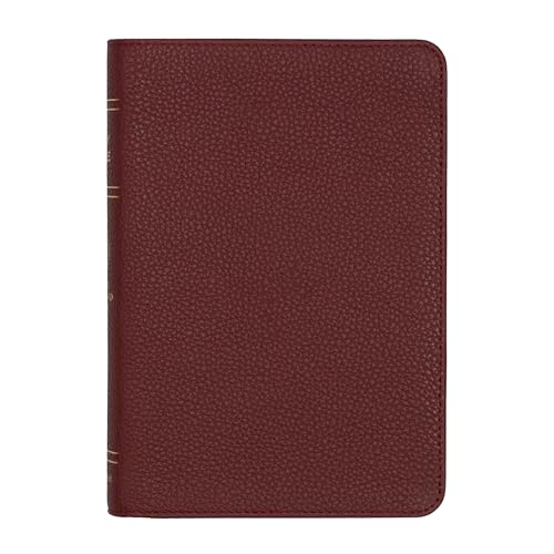 Legacy Standard Bible, Compact Edition: Paste-Down Burgundy Cowhide (LSB)