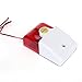 Produktbild Taikuwu 105dB Wired Blinklicht Strobe Sirene Sound Alarm Home Security System Licht Sirene (220, Volt)