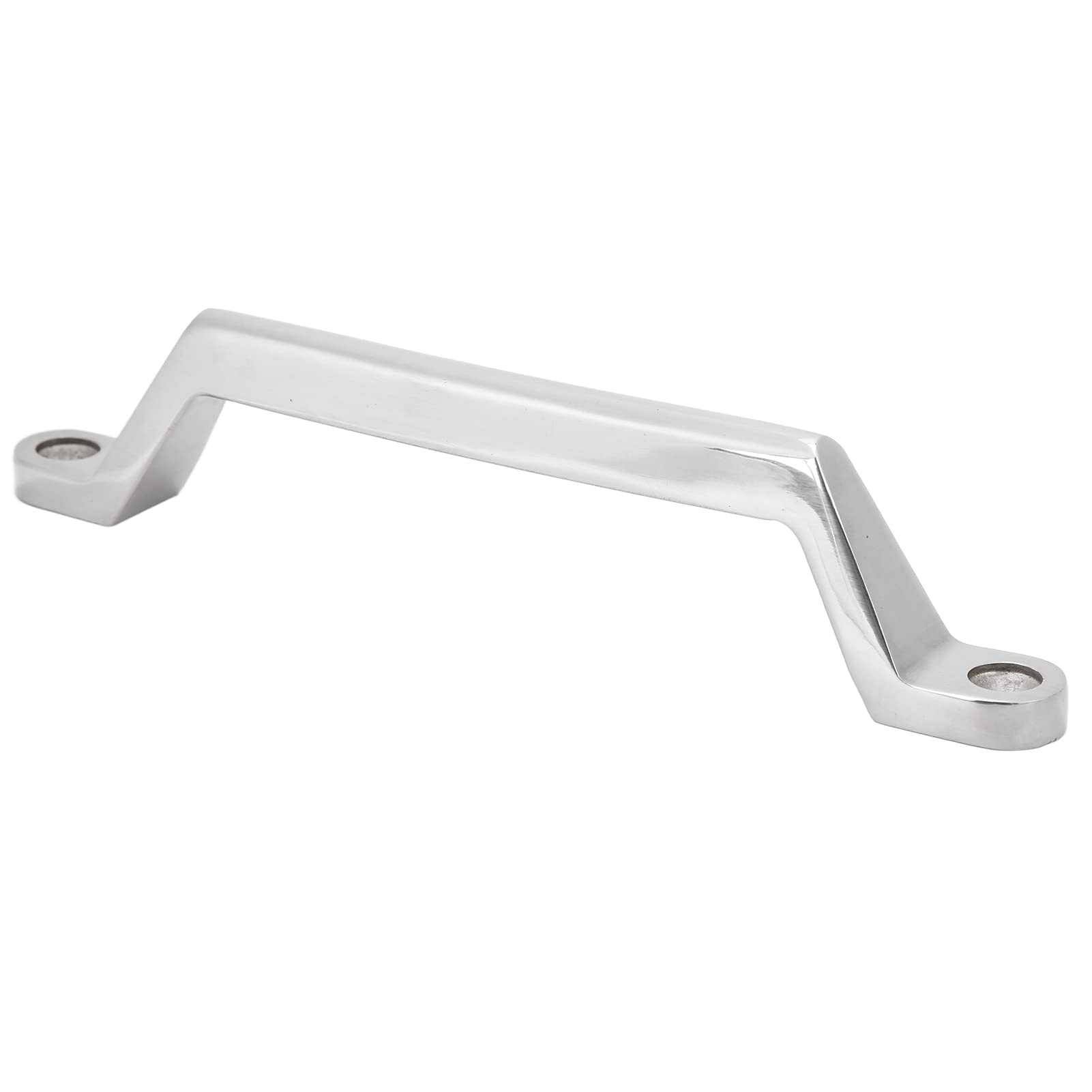 EVGATSAUTO Boat Grab Handle, 200mm/7.9in Advanced Material Stainless Steel Rail Grab Anti Corrosion Rustproof RV Yacht Accessory