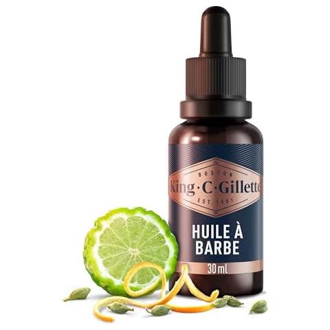 Huile à barbe King C. Gillette Cover