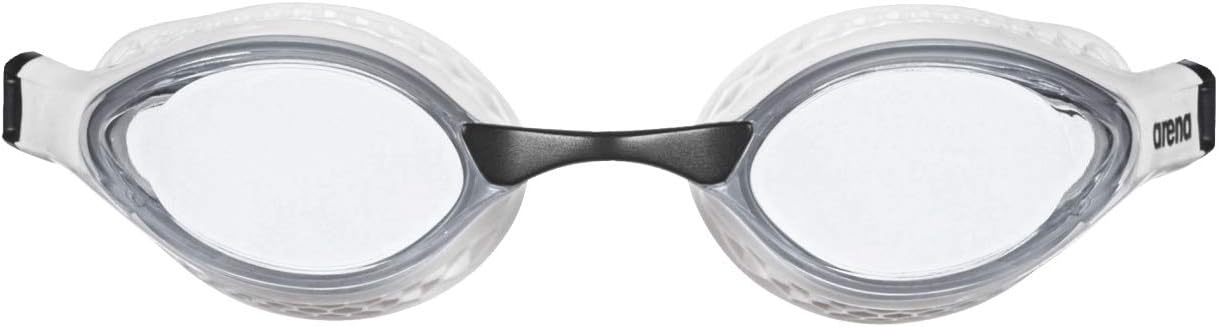 Air-Speed Anti-Fog Wettkampf Schwimmbrille Unisex fรผr Erwachsene, Schwimmbrille mit breiten Glรคsern, UV-Schutz, 3 austauschbare Nasenstege, Air-Seals Dichtungen