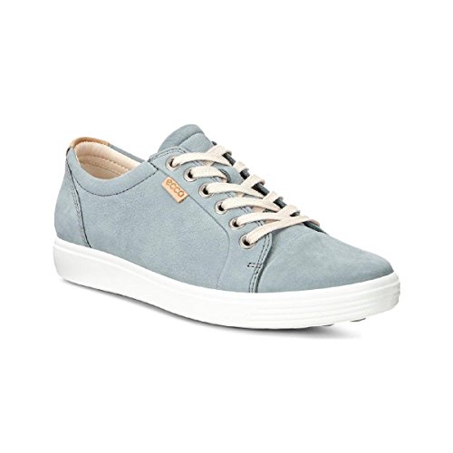Ecco Soft 7, Baskets Basses Femme, Bleu (Trooper), 37 EU