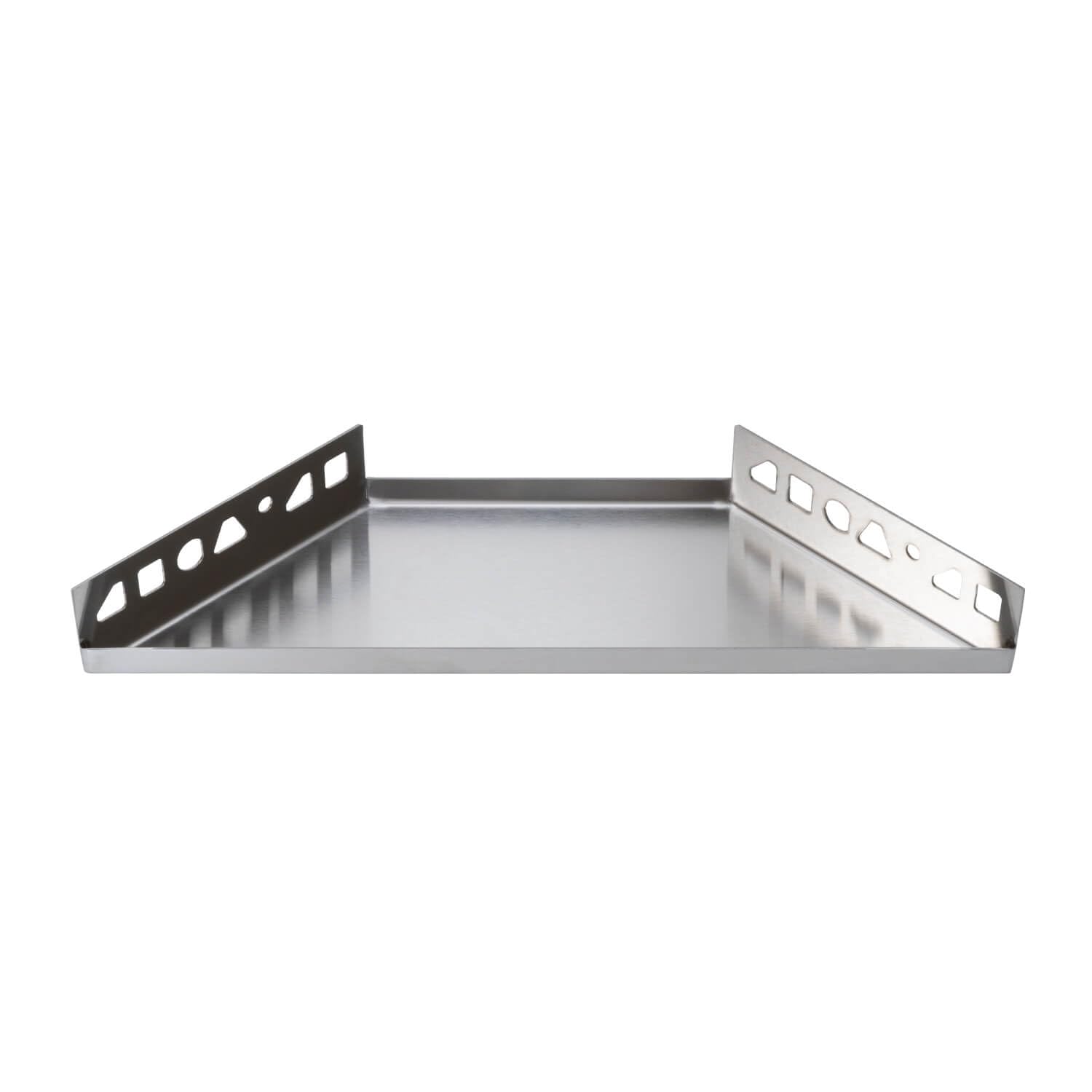 Dalsys Tileable Shower Corner Shelf 310 x 130mm Grout line Shelf Matal Stainless Steel Silver