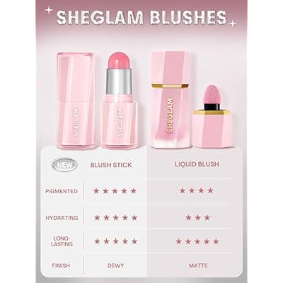 أحمر الخدود الكريمي SHEGLAM Buttery Bliss Blush Stick أحمر الخدود للخد - أحمر الخدود الكستنائي