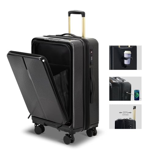 Redolz Essentials 15 4-Rollen Trolley 75 cm mit Dreipunkt-Verschluss in
