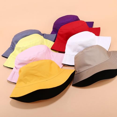 Image of Quanhaigou Bucket Hats Unisex Summer Travel Beach Fisherman Cap for Men Women Teens