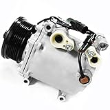 dertgmlm 12V Air Conditioning Compressor Compatible with Mitsubishi Lancer Outlander Eclipse MR460704 MR460436 7813A021 AKC200A205 AKC200A215AR AKC200A205AR