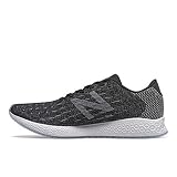 New Balance Women's Fresh Foam Zante Pursuit V1 Running Shoe, Black/Castlerock/White, 6 W US
