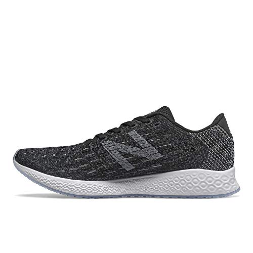 New Balance Women's Fresh Foam Zante Pursuit V1 Running Shoe, Black/Castlerock/White, 6 W US