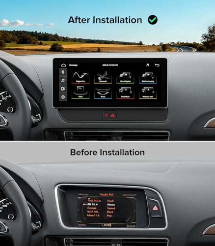 Radio Multimedios Linux Carplay 10.25" para Audi Q5 2009-2017 miniatura 4