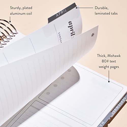 7" X 9" Platinum Spiral Coiled Life Planner (July 2023 - June 2024) - 2023 Layers Colorful Classic Cover + Inspire Interior Pages. Vertical Weekly & Monthly Agenda By Erin Condren #TOP6