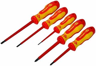 C.K Triton XLS 1000V Screwdriver Set SL/PZ (5 Pieces)