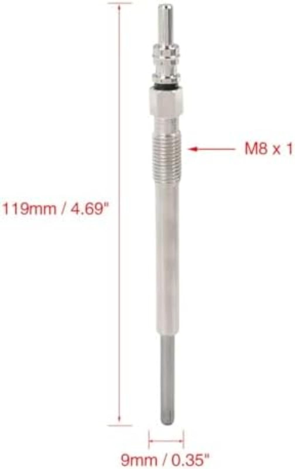 Plug Glow, for Ka Hatchback 2008-2019, for Oil Heater Plugs Car Spark Ignition Plug Bujía de encendido para coche