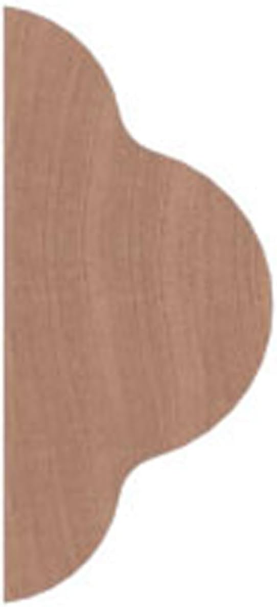 WM1215 - Americraft Solid Hardwood Joint Moulding, 9/16"D x 1 1/4"W x 96"L, Stain Grade Sapele Mahogany