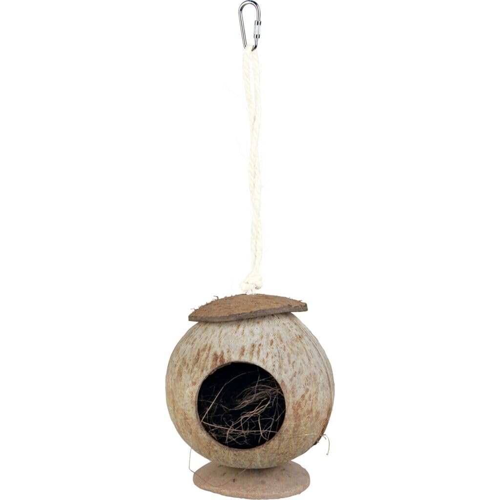Trixie Coconut House With Ladder For Animals - 31Cm Small