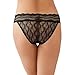 b.tempt'd by Wacoal Women's Lace Kiss Bikini Underwear, Night, Large