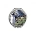 Stand Southern Penguin SpheniscidaePicture Hand Compact Mirror Round Portable Pocket Glass